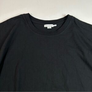 Good American Black Crewneck Women's Tee Fits Like 3X